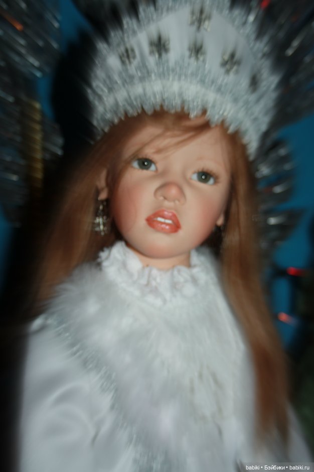 Снегурочка по имени Светлана! Коллекционная кукла от четы Zawieruszynski