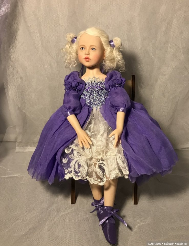 Мое сиреневое настроение - Девочка инфанта - девочка Елены Бурыгиной (фото 9)