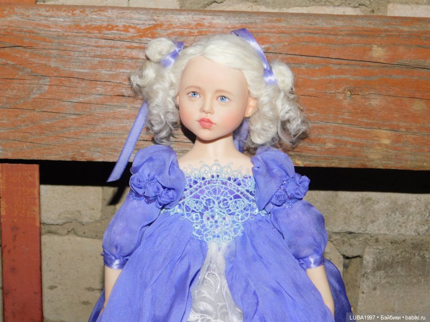 Мое сиреневое настроение - Девочка инфанта - девочка Елены Бурыгиной