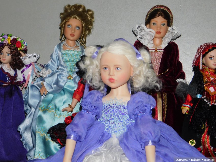 Мое сиреневое настроение - Девочка инфанта - девочка Елены Бурыгиной