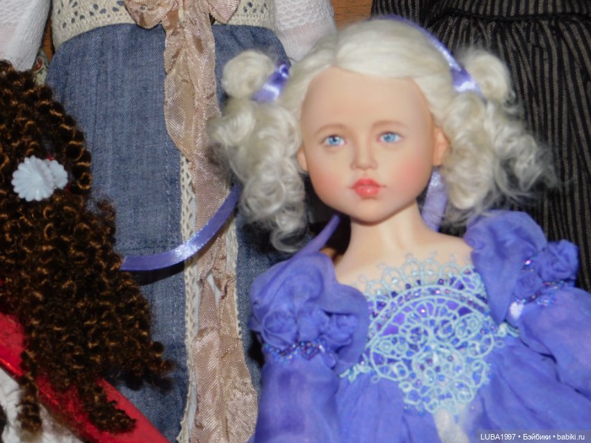 Мое сиреневое настроение - Девочка инфанта - девочка Елены Бурыгиной