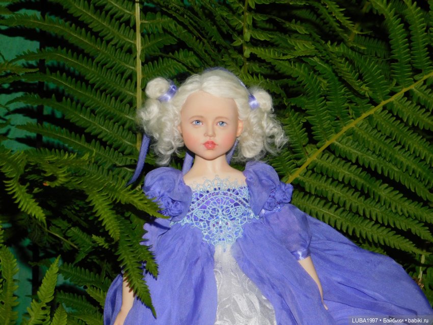 Мое сиреневое настроение - Девочка инфанта - девочка Елены Бурыгиной
