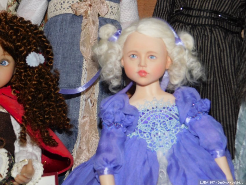 Мое сиреневое настроение - Девочка инфанта - девочка Елены Бурыгиной