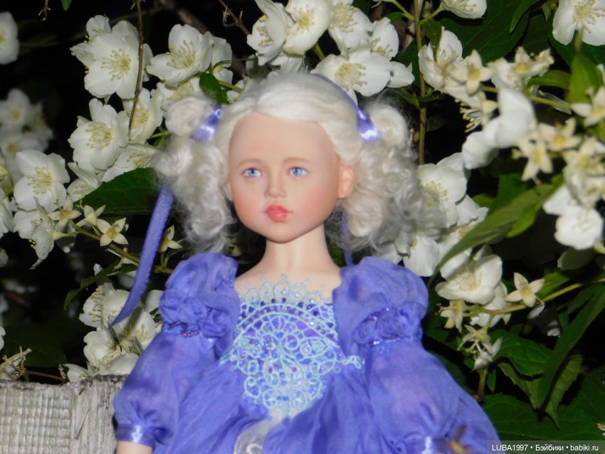 Мое сиреневое настроение - Девочка инфанта - девочка Елены Бурыгиной