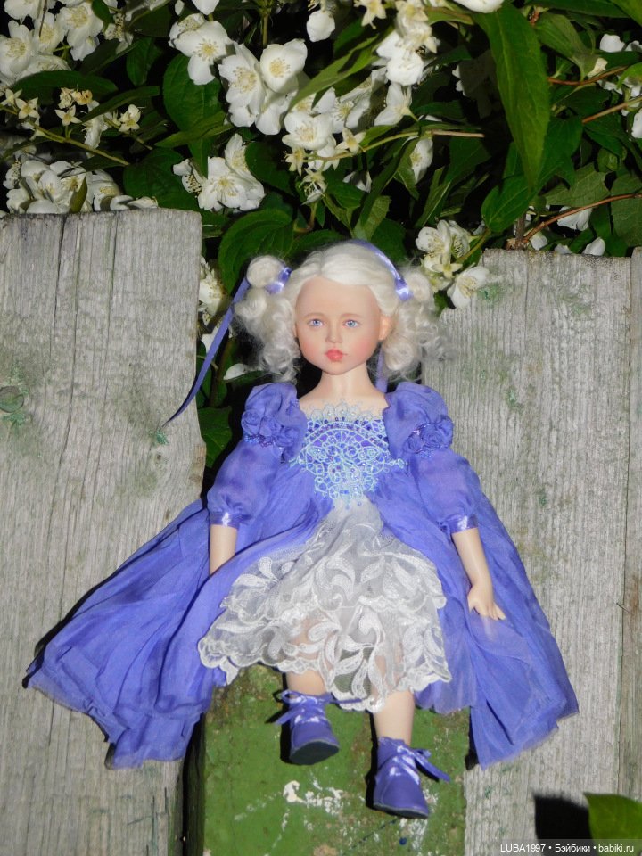 Мое сиреневое настроение - Девочка инфанта - девочка Елены Бурыгиной