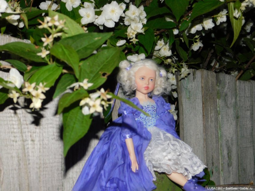 Мое сиреневое настроение - Девочка инфанта - девочка Елены Бурыгиной