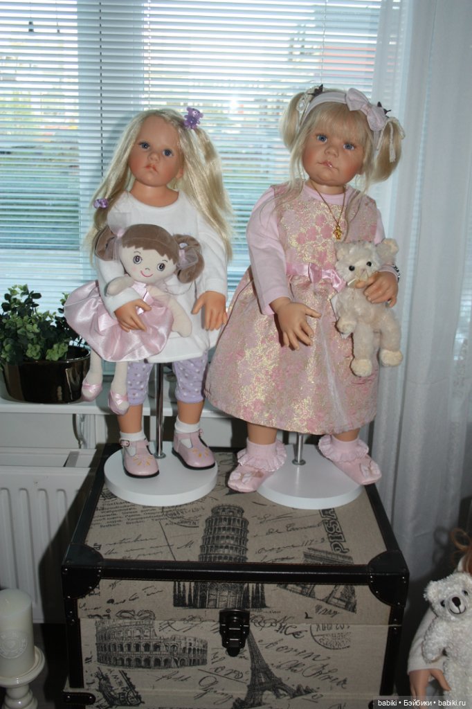 Продолжение весенней фотосессии с куклами Hildegard Gunzel