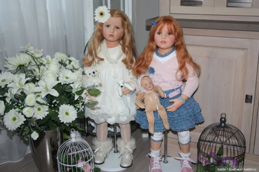 Продолжение весенней фотосессии с куклами Hildegard Gunzel (фото 2)