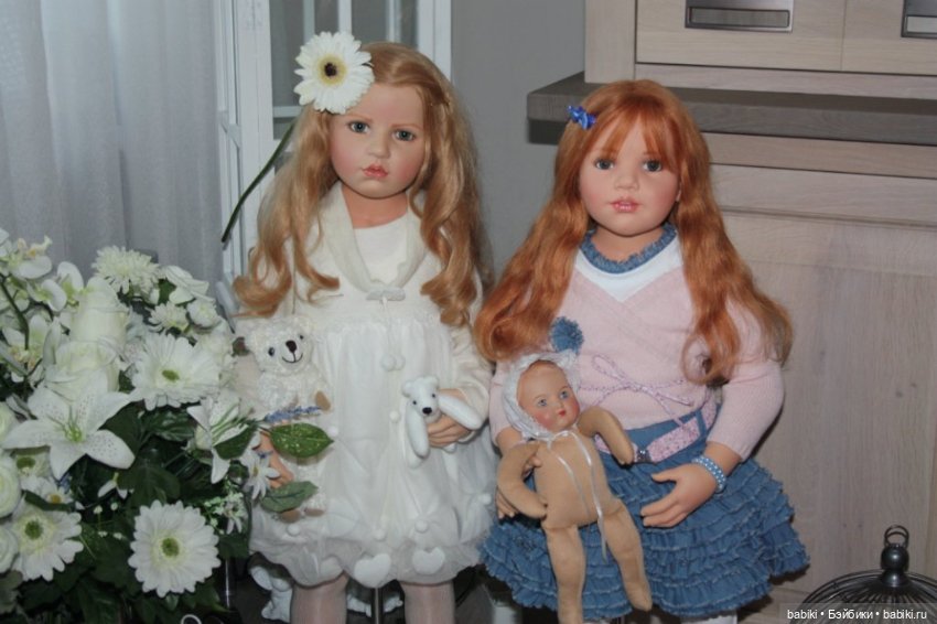 Продолжение весенней фотосессии с куклами Hildegard Gunzel (фото 6)