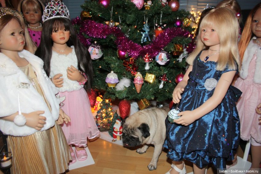 Новогодняя фотосессия моих Химочек. Праздник продолжается