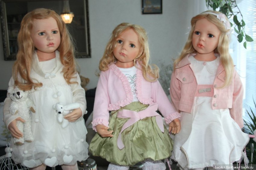 Весеннее настроение с куклами Hildegard Gunzel