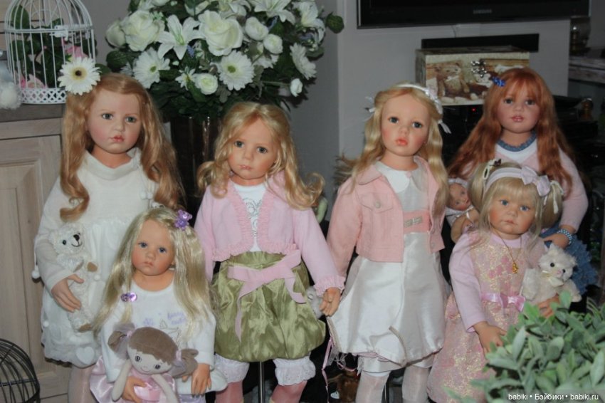 Продолжение весенней фотосессии с куклами Hildegard Gunzel (фото 9)