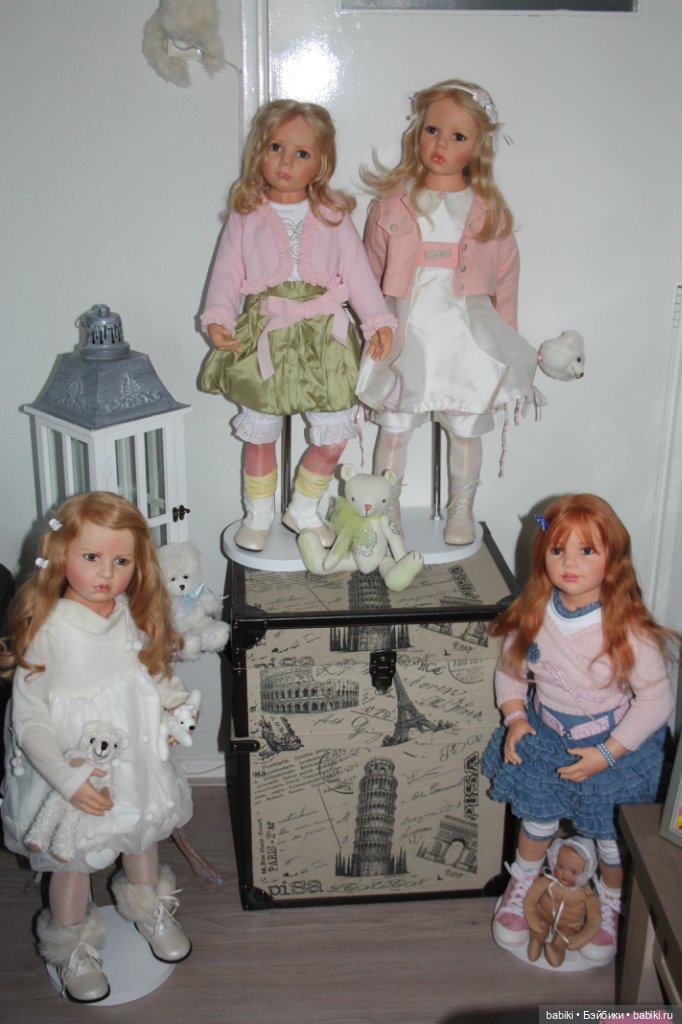 Продолжение весенней фотосессии с куклами Hildegard Gunzel (фото 3)