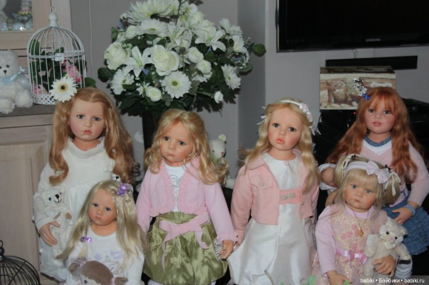 Продолжение весенней фотосессии с куклами Hildegard Gunzel (фото 5)