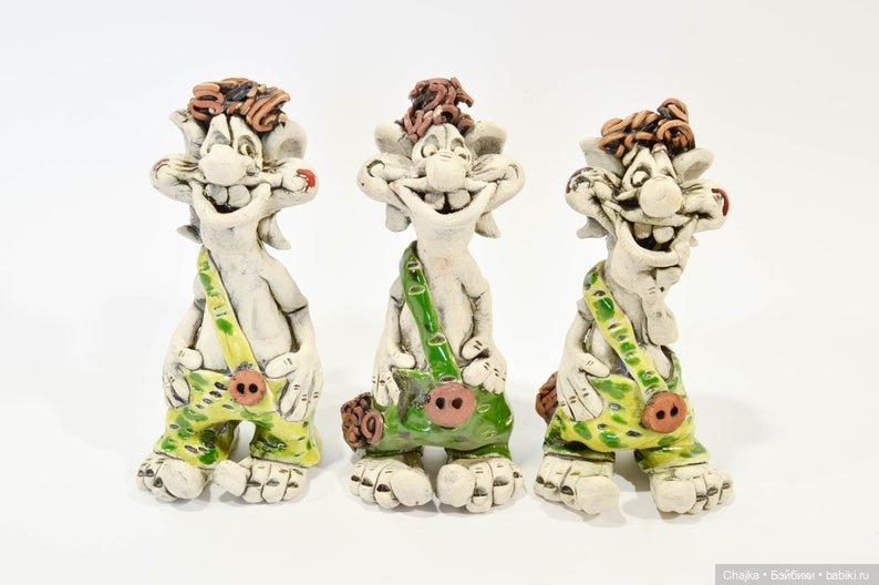 CeramicFairytales - Авторские керамические фигурки и статуэтки by Neringa - ч.2 (фото 9)