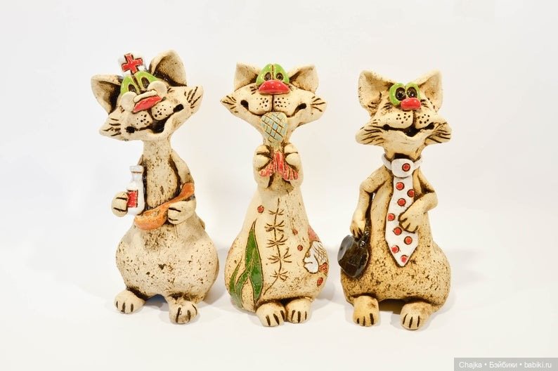 CeramicFairytales - Авторские керамические фигурки и статуэтки by Neringa - ч.2