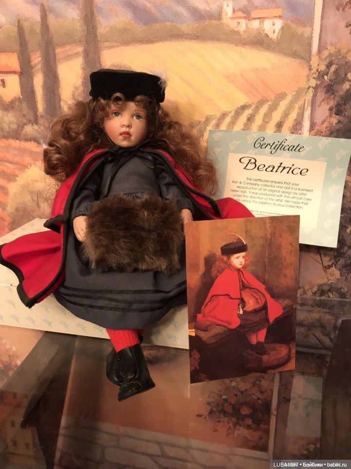 Образы кукол в коллекции "Известные художники" автор Хелена Киш. Часть 4 (фото 7)