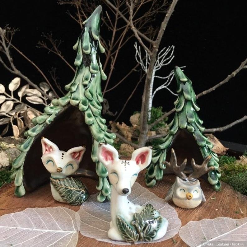 FourthBranchStudios - Авторские керамические фигурки by Ryan and Rowan