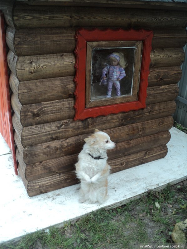 Кого же Ника встретила в саду? Или исполнение желания, еще одного. Куколка Миношечка (фото 8)