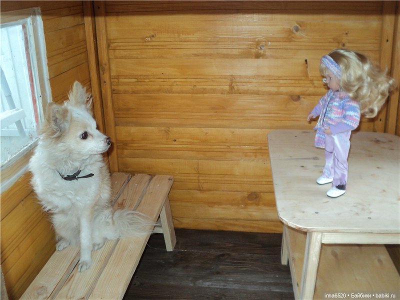 Кого же Ника встретила в саду? Или исполнение желания, еще одного. Куколка Миношечка