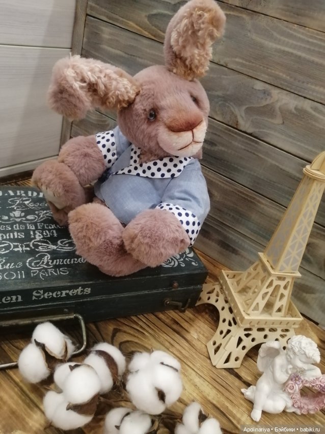 Martin кролик-тедди — Авторские мишки Тедди и друзья: фото (фото 10)