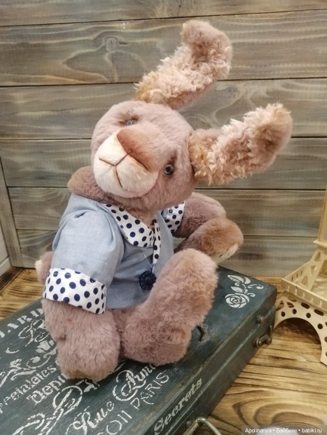 Martin кролик-тедди — Авторские мишки Тедди и друзья: фото