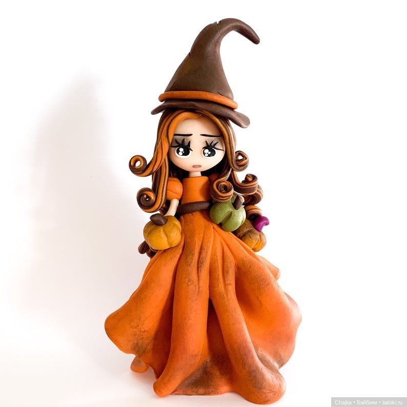 Le Pancine - Миниатюрные авторские куколки-статуэтки из полимерной глины by Oriana