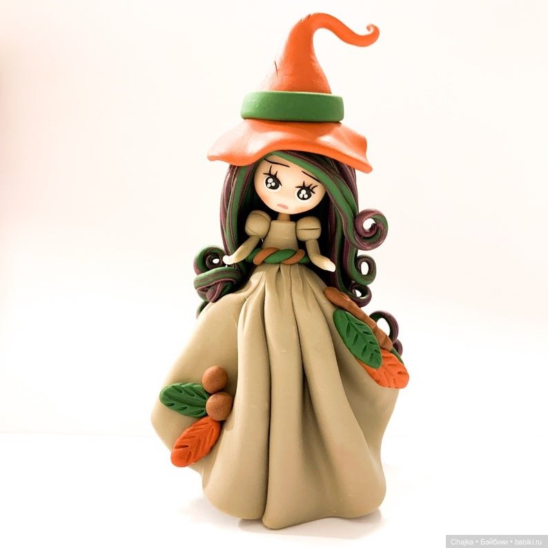 Le Pancine - Миниатюрные авторские куколки-статуэтки из полимерной глины by Oriana