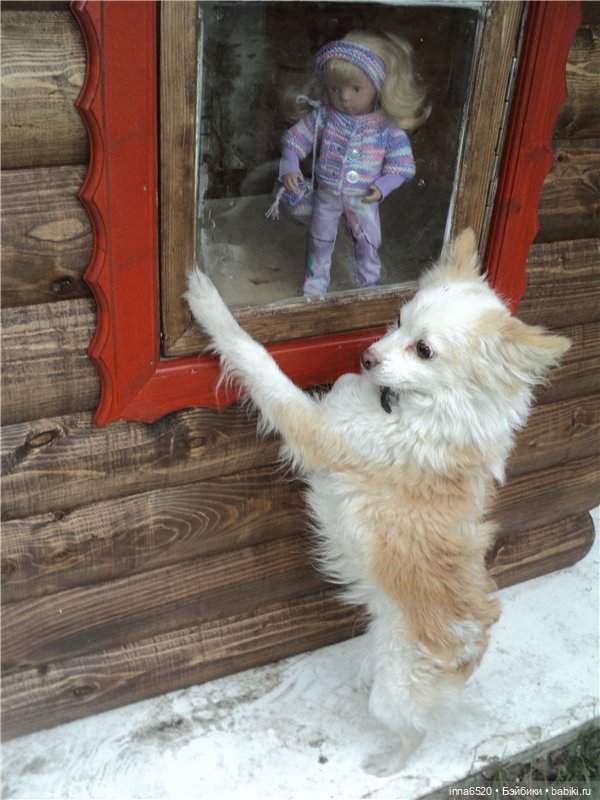 Кого же Ника встретила в саду? Или исполнение желания, еще одного. Куколка Миношечка (фото 3)