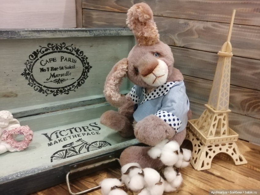 Martin кролик-тедди — Авторские мишки Тедди и друзья: фото