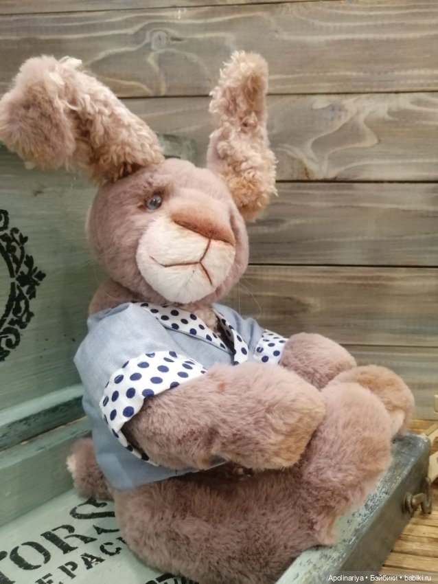 Martin кролик-тедди — Авторские мишки Тедди и друзья: фото (фото 6)