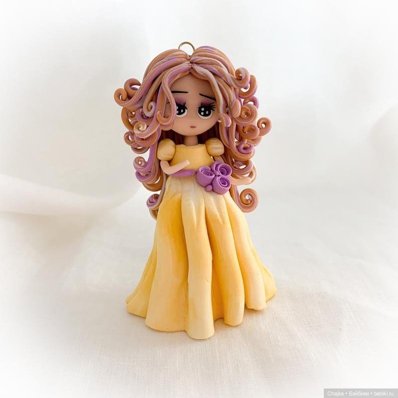 Le Pancine - Миниатюрные авторские куколки-статуэтки из полимерной глины by Oriana