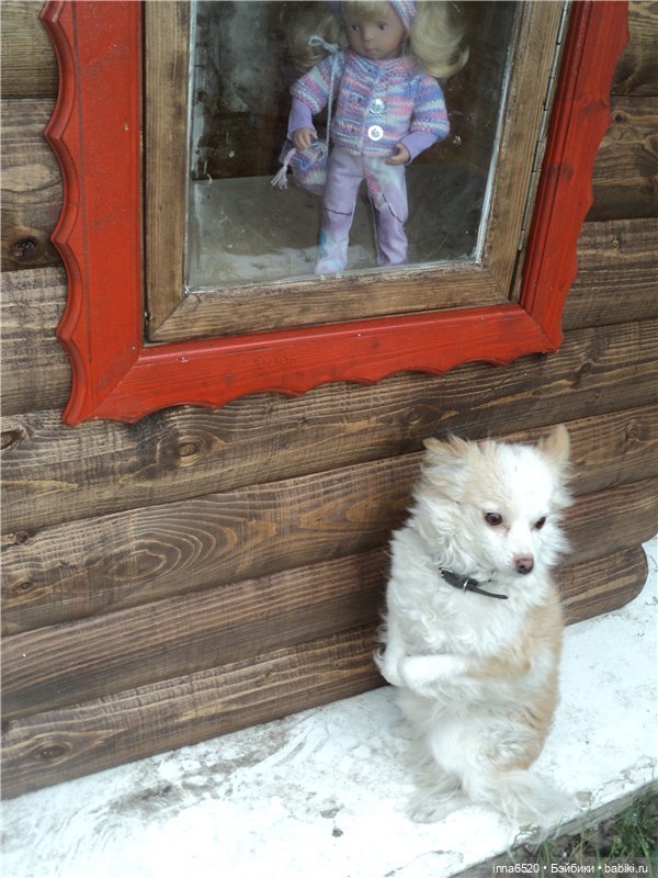 Кого же Ника встретила в саду? Или исполнение желания, еще одного. Куколка Миношечка (фото 9)