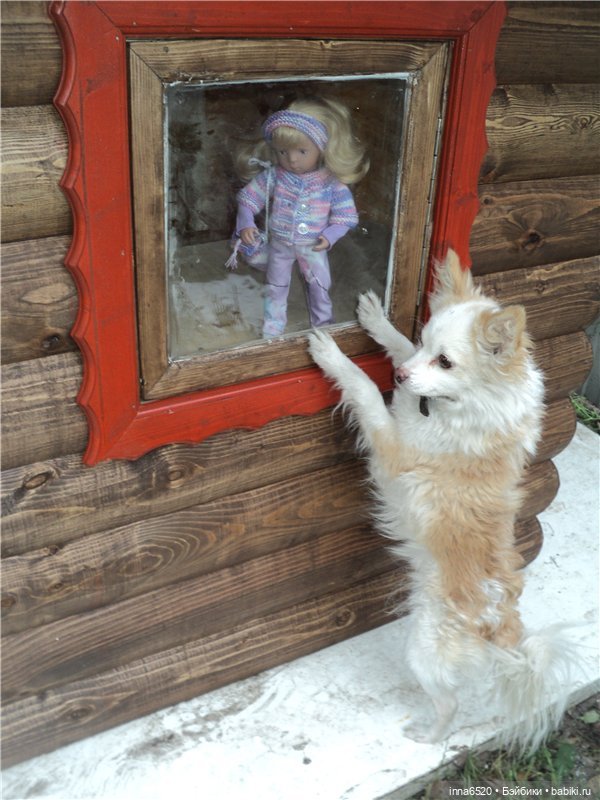 Кого же Ника встретила в саду? Или исполнение желания, еще одного. Куколка Миношечка (фото 4)