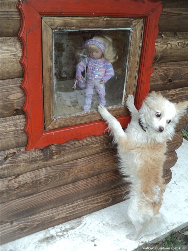 Кого же Ника встретила в саду? Или исполнение желания, еще одного. Куколка Миношечка (фото 5)