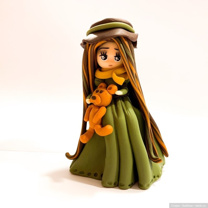 Le Pancine - Миниатюрные авторские куколки-статуэтки из полимерной глины by Oriana (фото 9)