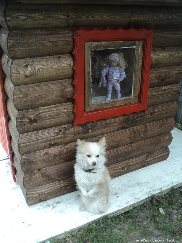Кого же Ника встретила в саду? Или исполнение желания, еще одного. Куколка Миношечка (фото 7)