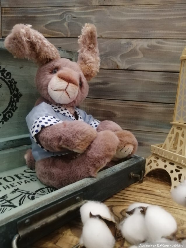 Martin кролик-тедди — Авторские мишки Тедди и друзья: фото (фото 7)