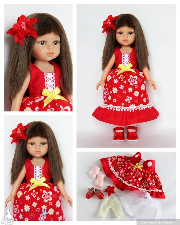 Изготовление кукол Паола Рейна. Видео