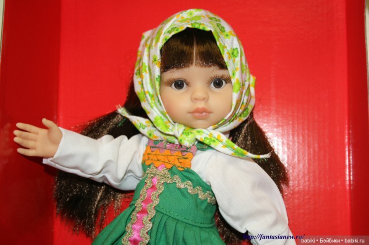 Изготовление кукол Паола Рейна. Видео