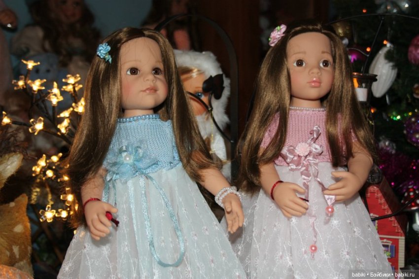 Новогодние поздравления от кукол Готц (фото 2)