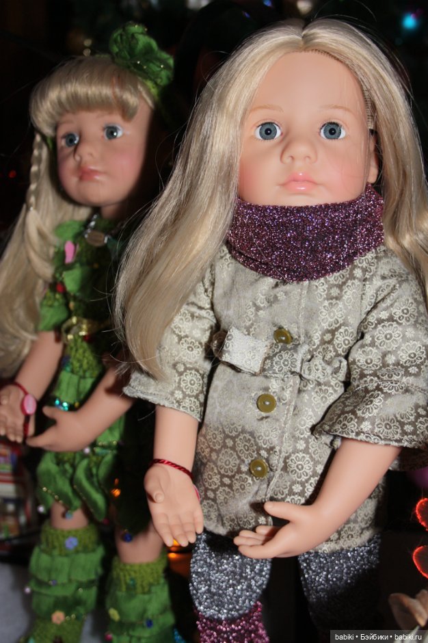 Новогодние поздравления от кукол Готц (фото 3)