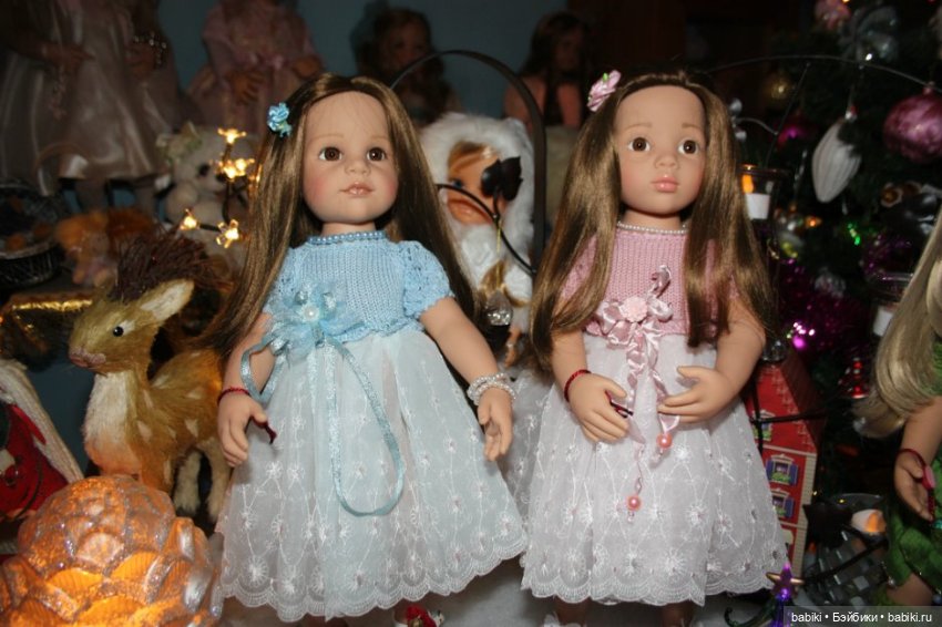 Новогодние поздравления от кукол Готц (фото 7)