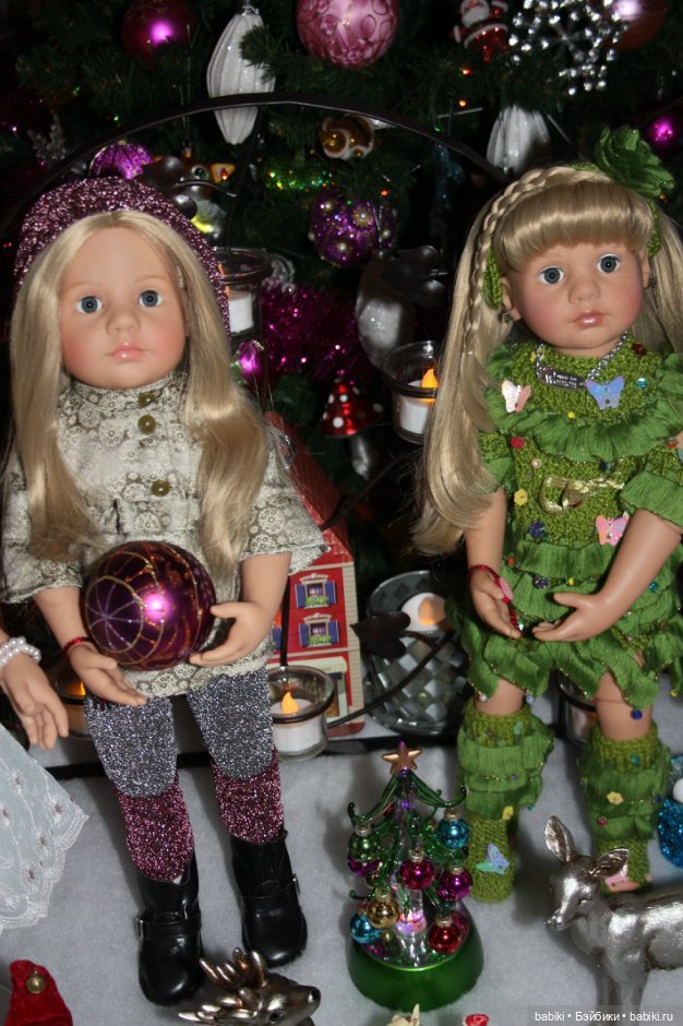Новогодние поздравления от кукол Готц (фото 8)