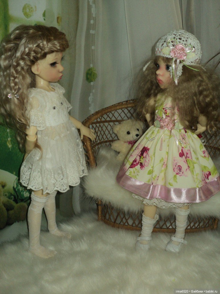 Девчонки любят наряжаться. Теперь настала очередь моих Каешенок:) Часть первая