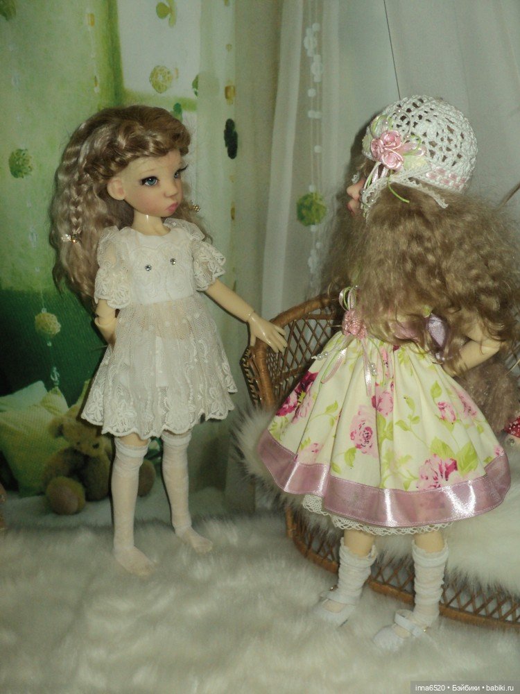 Девчонки любят наряжаться. Теперь настала очередь моих Каешенок:) Часть первая