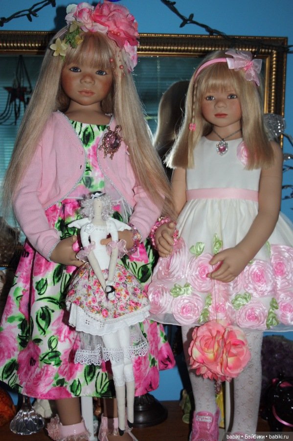 Тира и Моня - продолжение. Коллекционные куклы от Annette Himstedt (фото 2)