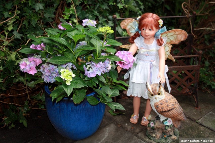 А маленькие девочки бывают Феечками? Katharina, коллекционная кукла от Heidi Plusczok (фото 7)