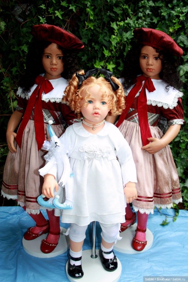Две Кандиды и Барбел. Коллекционные куклы от Hildegard Gunzel (фото 10)