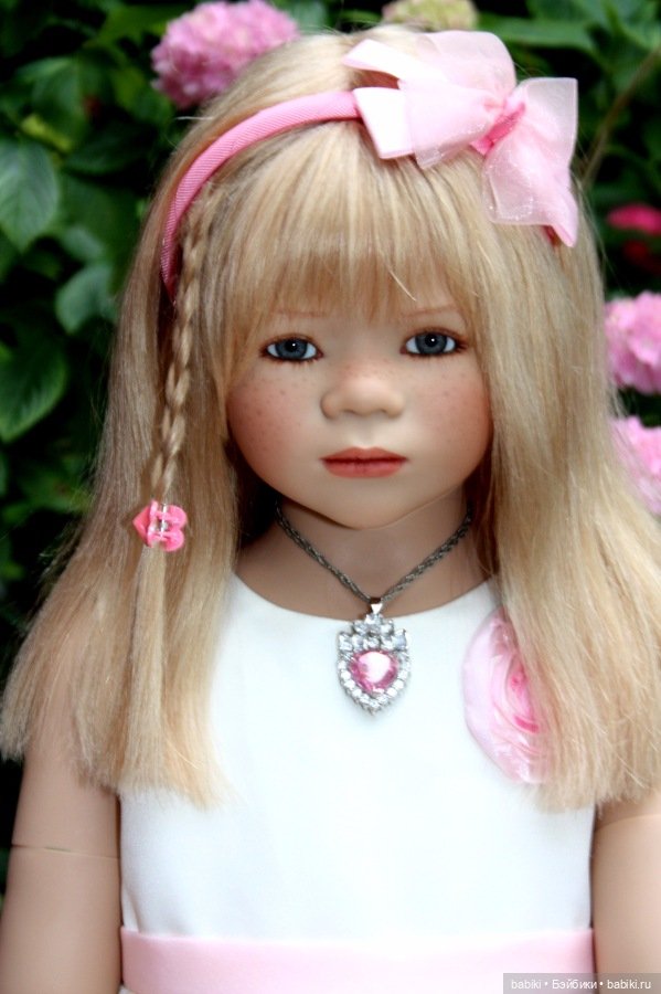 Тира и Моня в саду. Коллекционные куклы от Annette Himstedt (фото 5)